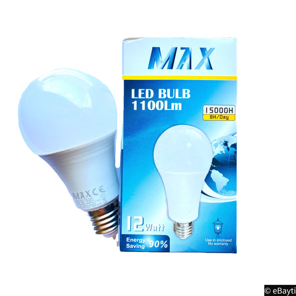 Max bulb light 12W-White/Warm
