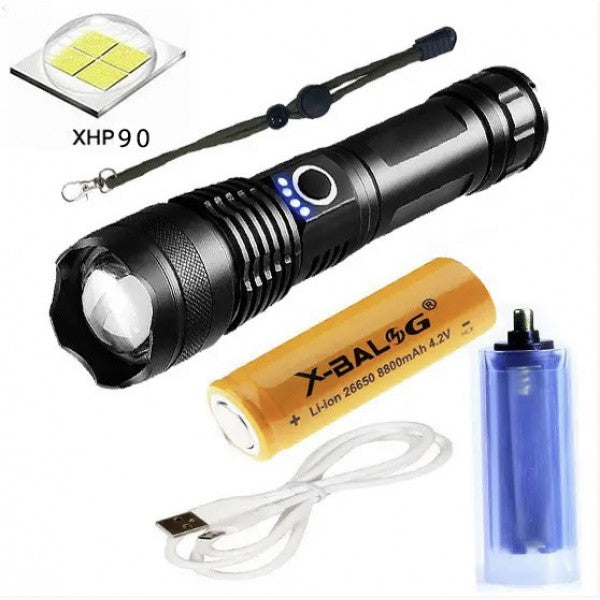 cree led usb rechargeable flashlight RECHARGEABLE FLASHLIGHT – eBayti