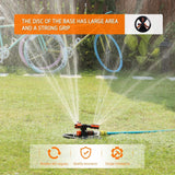 LAWN Garden Sprinkler Adjustable Lawn Irrigation System 360 Degree Rotating Lawn Sprinkler Automatic Garden Water Sprinklers with Hose Quick Connect Adapter (LAWN)