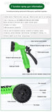 Green Nozzle- 7 Pattern High Pressure Watering Nozzles Spray Gun