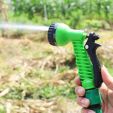 Green Nozzle- 7 Pattern High Pressure Watering Nozzles Spray Gun