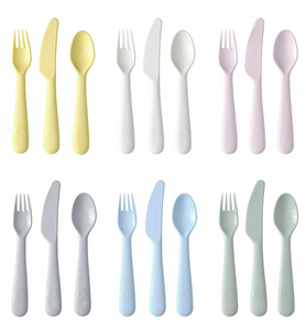 IKEA 18-piece cutlery set, mixed colors